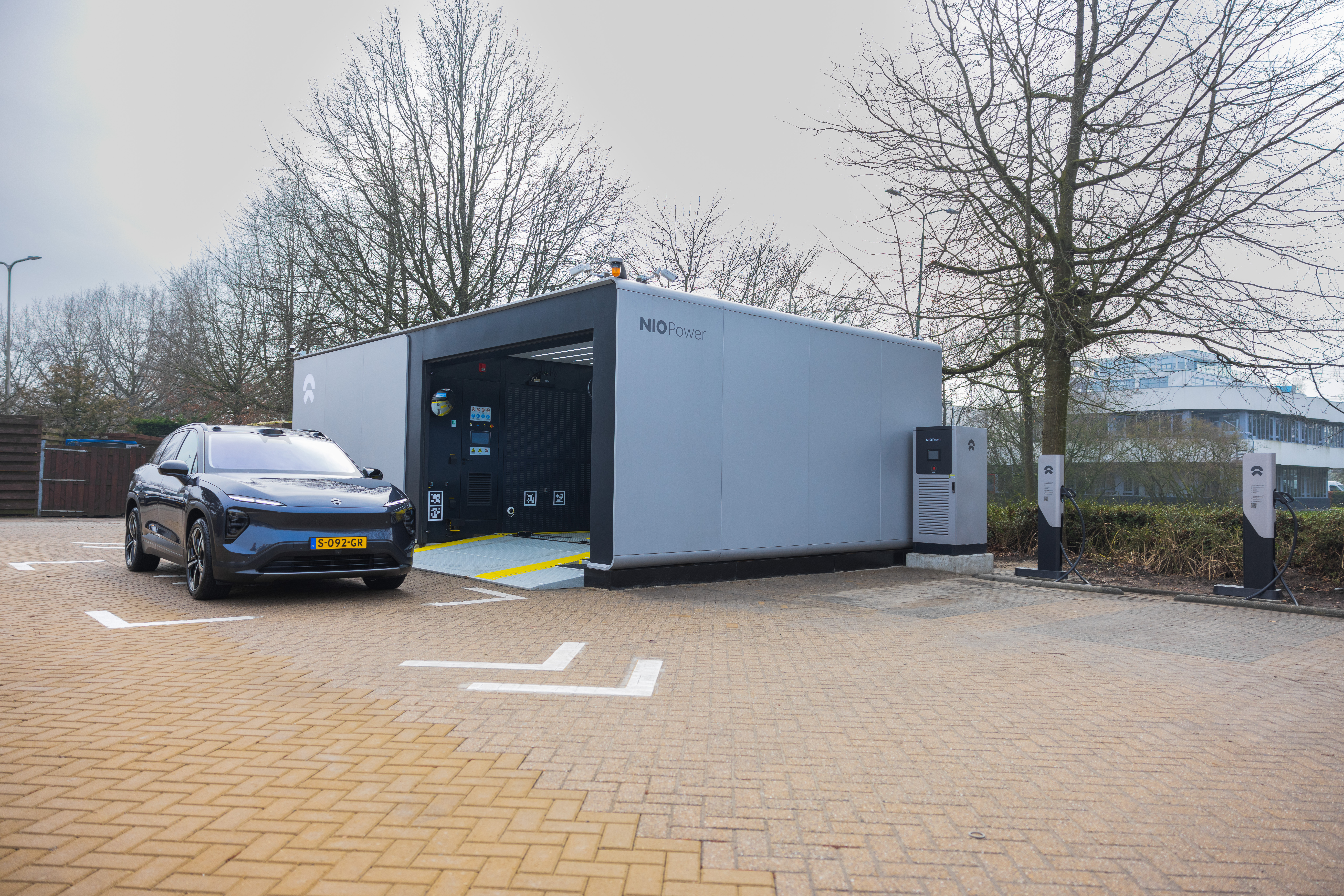NIO breidt Nederlands netwerk uit met vierde Power Swap Station NIO breidt Nederlands netwerk uit met vierde Power Swap Station